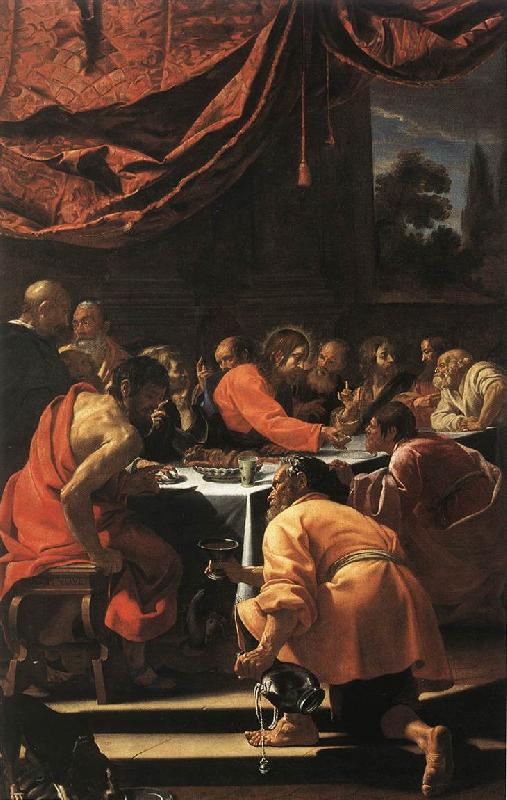 Simon Vouet The Last Supper oil painting image
